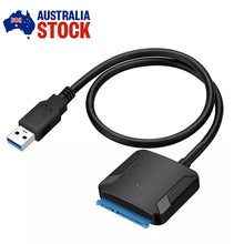 Load image into Gallery viewer, USB 3.0 to SATA 2.5/3.5 HDD SSD External Hard Drive Cable Converter