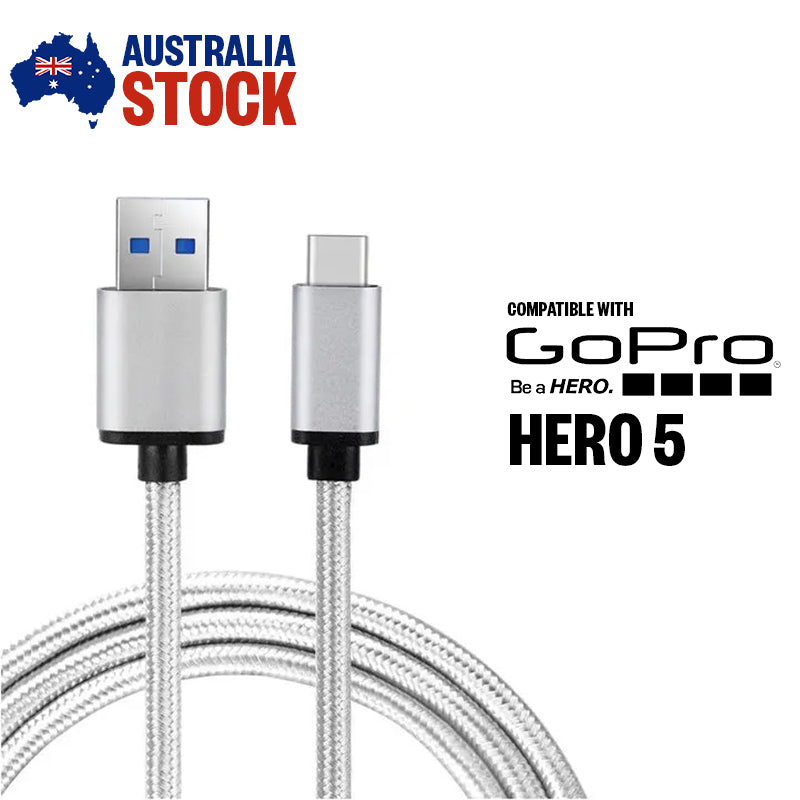 USB Type C Data Cable for GoPro Hero 5 Camera 