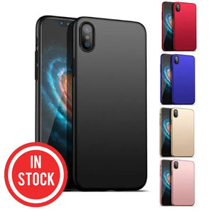 Ultra Thin Fit Slim Hard Shockproof Cover Case for Apple iPhone XS