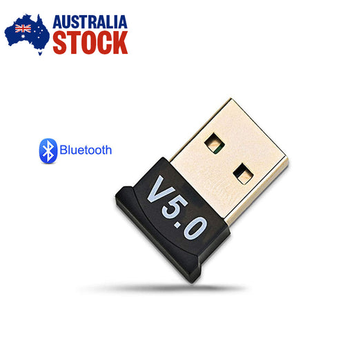 Bluetooth V5.0 Wireless USB Mini Dongle Adapter for Universal Laptop PC