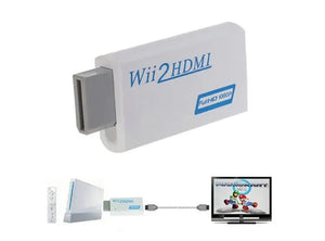 Wii To HDMI Converter and 1M HDMI Cable Combo 1080p HD Video Output