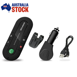 Bluetooth Handsfree Car Kit Charger Audio Receiver Speakerphone iPhone Android