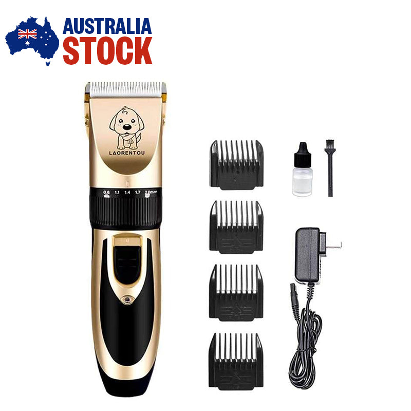 Dog Cat Pet Hair Cordless Clipper Rechargeable Grooming Electric Trimmer