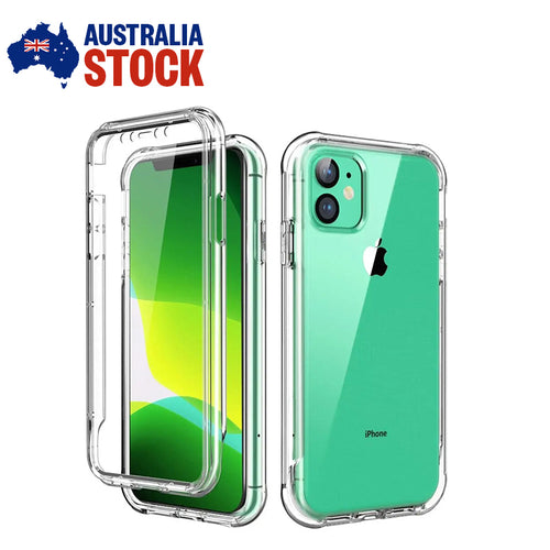 iPhone 11/11 Pro/11 Pro Max Heavy Duty Shockproof Clear Case TPU Bumper