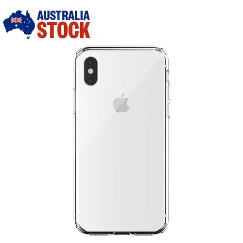iPhone X XR XS Max Durable Clear Case Heavy Duty Shockproof Dustproof TPU Bumper