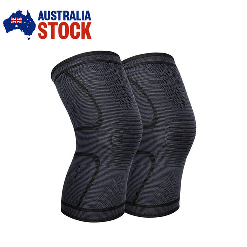 Knee Brace Support Compression Sleeve Arthritis Meniscus Tear, ACL Pain Relief For Sports Gym