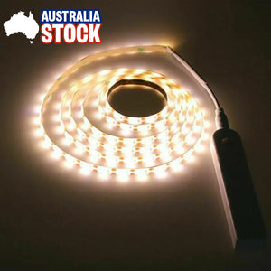 Motion Sensor LED Strip Light PIR Warm White Colour For Wardrobes and Cabinets