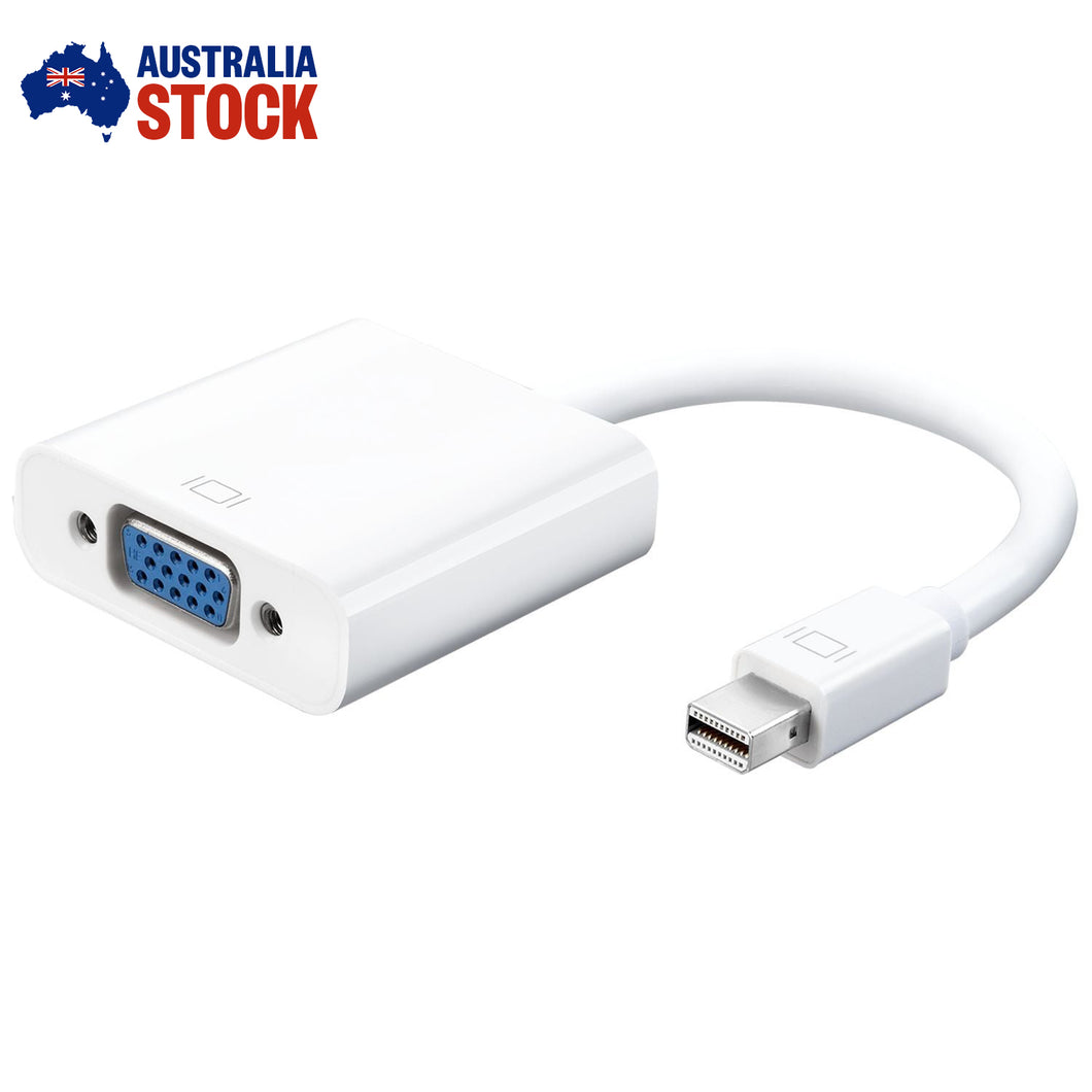 Mini DP DisplayPort to VGA Adapter Cable Microsoft Surface Pro Apple Macbook