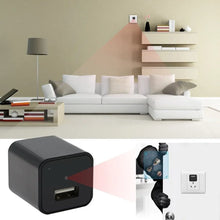 Load image into Gallery viewer, 1080P HD Spy Camera USB Wall Charger Unbranded