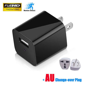 1080P HD Spy Camera USB Wall Charger Unbranded