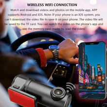 Load image into Gallery viewer, 1080P WiFi Car DVR 170° FHD Lens Dash Cam Video Recorder Camera Cam APP Unbranded