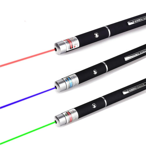 3PCS 5mW High Power Beam Laser Pointer Pen Unbranded