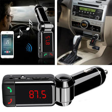 Load image into Gallery viewer, 4-in-1 Bluetooth Car Kit Charger FM Transmitter Unbranded