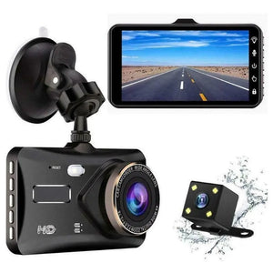 4.0'' Touch FHD 1080P Dual Lens Car DVR Reversing Dash Cam Recorder One Click Shop