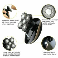 Load image into Gallery viewer, 5 in 1 4D Rechargeable Electric Razor Shaver Waterproof Cordless Trimmer Bald Head Unbranded