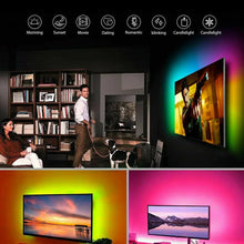 Load image into Gallery viewer, RGB LED Strip Lights IP65 Waterproof 5M 5050 12V + USB Bluetooth Controller AUS One Click Shop Australia