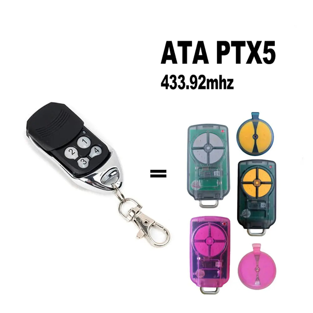 ATA PTX-5v2 Replacement Remote Garage Door Compatible TrioCode 128  Unbranded