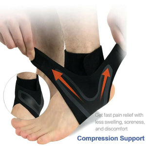 Adjustable Sports Elastic Ankle Brace Support Unbranded