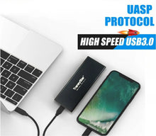 Load image into Gallery viewer, Aluminium M.2 NGFF SSD SATA TO USB 3.0 External Enclosure Storage Case Unbranded