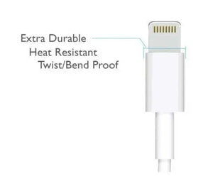 Apple Lightning Data Cable Charger for iPhone iPad Unbranded