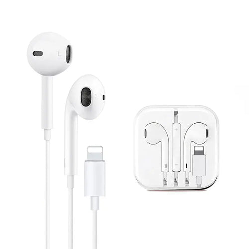 Apple Lightning Wired In-Ear Stereo Earphones EarPods for iPhone, iPad, iPod Series Unbranded One Click Shop