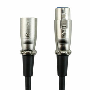 Balanced Microphone Cable XLR Patch Lead Male to Female Extension Mic cord Unbranded