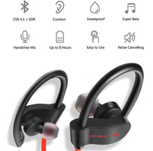 Load image into Gallery viewer, Bluetooth 4.1 wireless headset ear hook sports earphones for iPhone Samsung Android Unbranded