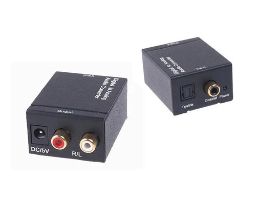 Digital Optical to Analog Audio Converter Unbranded