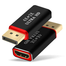 Load image into Gallery viewer, Display Port to HDMI Male Female Adapter Converter 4K HDMI Unbranded