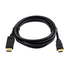 DisplayPort DP to HDMI Cable Male to Male Full HD High Speed Unbranded