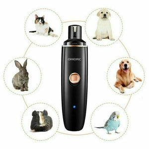 Electric Dog Toe Nail File Grinder Clippers Pet Cat Claw Grooming Trimmer Tools Unbranded