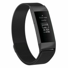 Load image into Gallery viewer, Fitbit Charge 3 Band Metal Stainless Steel Milanese Loop Wristband Strap Small/Large Unbranded