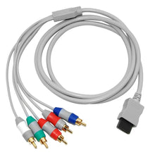 Load image into Gallery viewer, HDTV Component HD TV GOLD AV Cable Video 480p for Nintendo Wii &amp; Wii U Console Unbranded