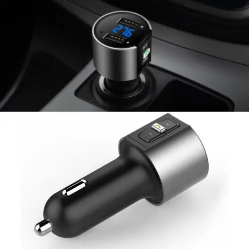 Handsfree Bluetooth Car Kit FM Transmitter LCD Display Unbranded