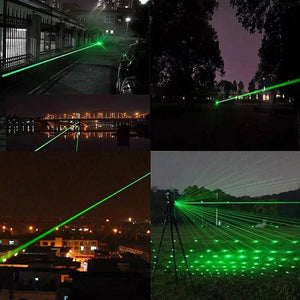 High Power Green Laser Pointer 301 Pen 5000mw 532nm 2000 Meter With Turn Key Unbranded