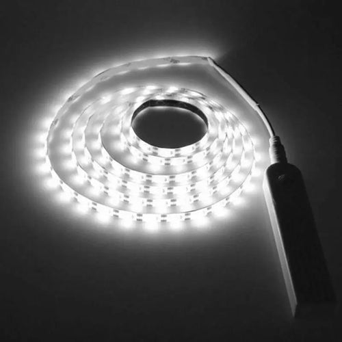 LED PIR Motion Sensor Light Strip Cool White For Wardrobes and Cabinets One Click Shop Australia