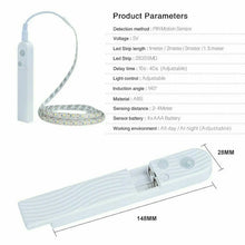 Load image into Gallery viewer, LED PIR Motion Sensor Light Strip Cool White For Wardrobes and Cabinets One Click Shop Australia