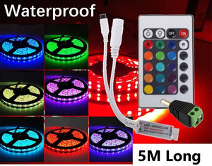 LED Strip Light 5050 RGB 5M 300 LEDS Waterproof One Click Shop Australia