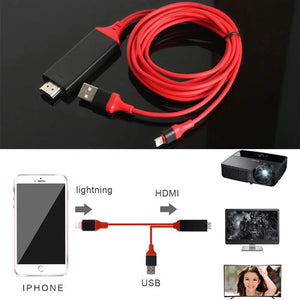 Lightning to HDMI Cable for iPhone iPad One Click Shop Australia