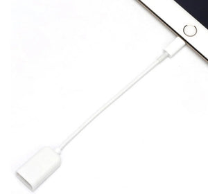 Lightning to USB OTG Adapter Cable for iPad iPhone One Click Shop Australia