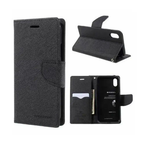 Magnetic Leather Flip Case Wallet Card Slim Rubber Case Cover for iPhone X Unbranded