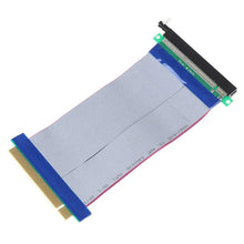 Load image into Gallery viewer, PCI-E PCI Express 16X Riser Card Flex Flexible Ribbon Extender Extension Cable Unbranded