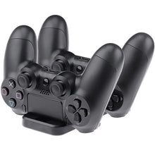Load image into Gallery viewer, PS4 Dual Charging Charger Dock Station Stand for Playstation 4 Controller Pad Unbranded