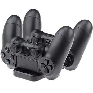 PS4 Dual Charging Charger Dock Station Stand for Playstation 4 Controller Pad Unbranded