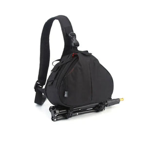 Portable Shoulder Bag Waterproof Shockproof DSLR SLR Lens Case Compact Sling Unbranded