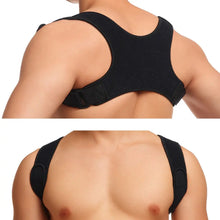 Load image into Gallery viewer, Posture Corrector Women Men Shoulder Brace Back Support Strap Belt Adjustable One Click Shop Australia