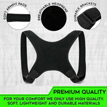 Load image into Gallery viewer, Posture Corrector Women Men Shoulder Brace Back Support Strap Belt Adjustable One Click Shop Australia