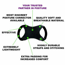 Load image into Gallery viewer, Posture Corrector Women Men Shoulder Brace Back Support Strap Belt Adjustable One Click Shop Australia