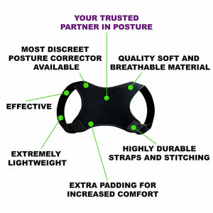 Posture Corrector Women Men Shoulder Brace Back Support Strap Belt Adjustable One Click Shop Australia