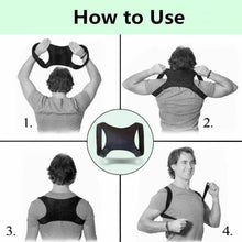 Load image into Gallery viewer, Posture Corrector Women Men Shoulder Brace Back Support Strap Belt Adjustable One Click Shop Australia